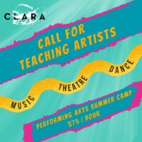 Call for Teaching Artists: Summer Camp
