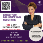 Brand Your Brilliance and Negotiate