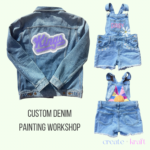 Custom Denim Painting Workshop