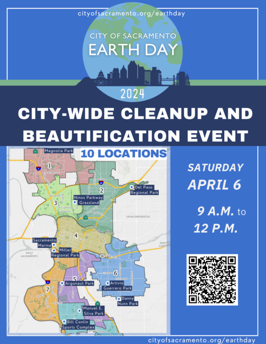 Earth Day 2024 City of Sacramento Cleanup and Beautification Event