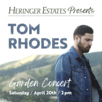 Heringer Estates Presents Tom Rhodes Garden Concert