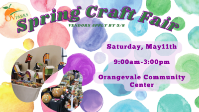 OVParks Spring Craft Fair
