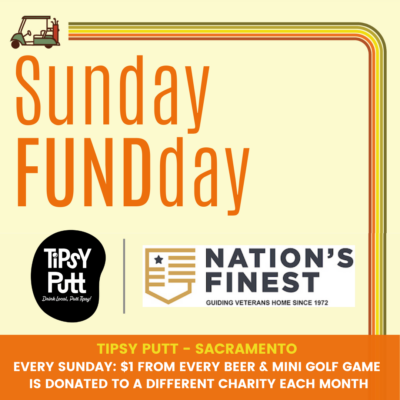 Sunday Fund-day at Tipsy Putt Sacramento