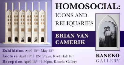 Homosocial: Icons and Reliquaries