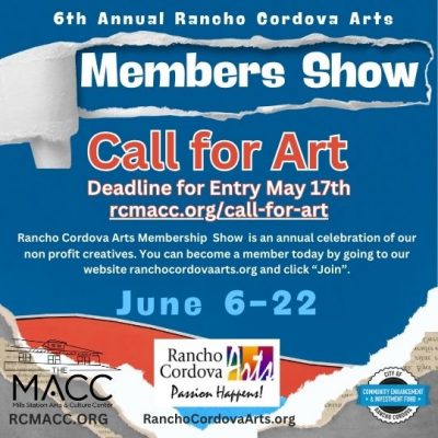 Call for Artists: Rancho Cordova Arts Members Show