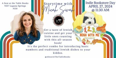 Micah Siva Hosting "1, 2, 3 Nosh With Me" Storytime